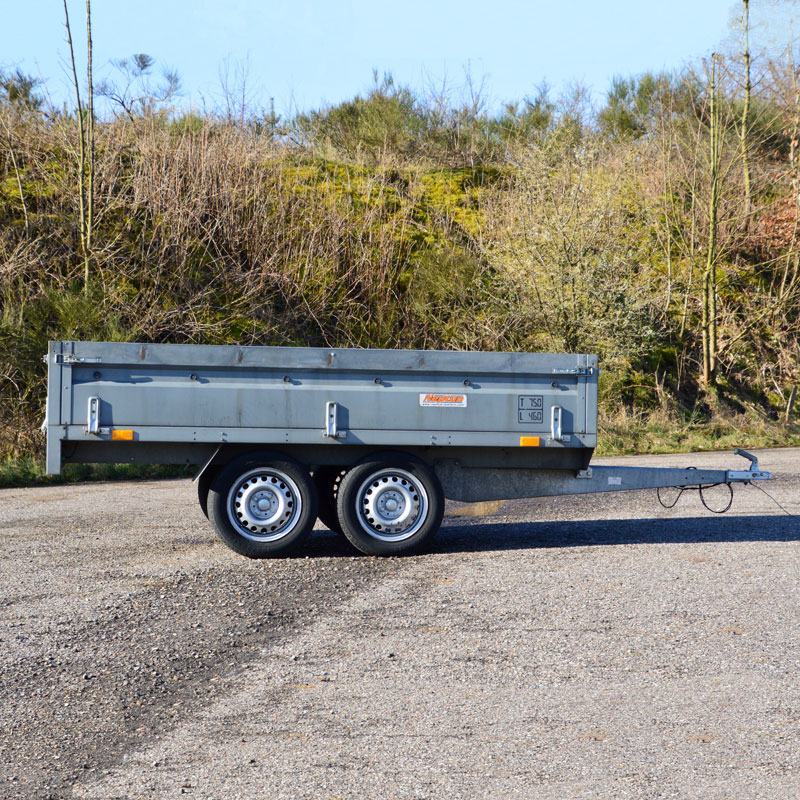 750 kg have trailer fra vojens trailer udlejning - lej den her